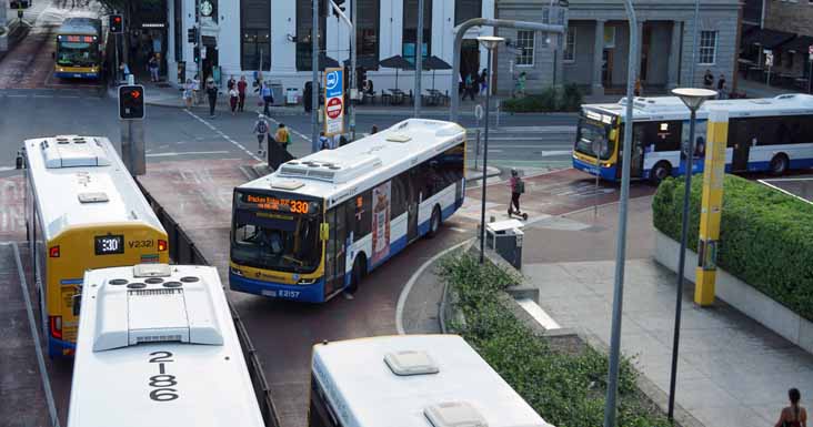 Brisbane Transpot MAN W1472, B7RLE 2321, 2157, 2186 & 2166